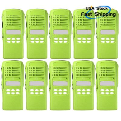 10pcs Green Repair Limited Housing Case Replacement for HT1250 2Way Radio
