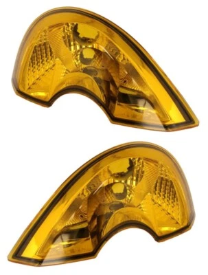 CLIGNOTANT AVANT DROITE + GAUCHE POUR RENAULT MODUS 09.04-11.07 ORANGE - Photo 1/4