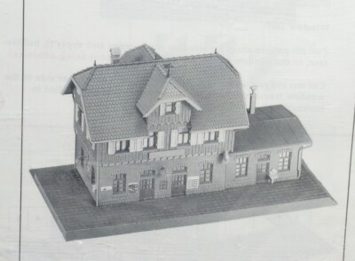H0 Bahnhof Bausatz Plastoy 113 200 0 C neuw.