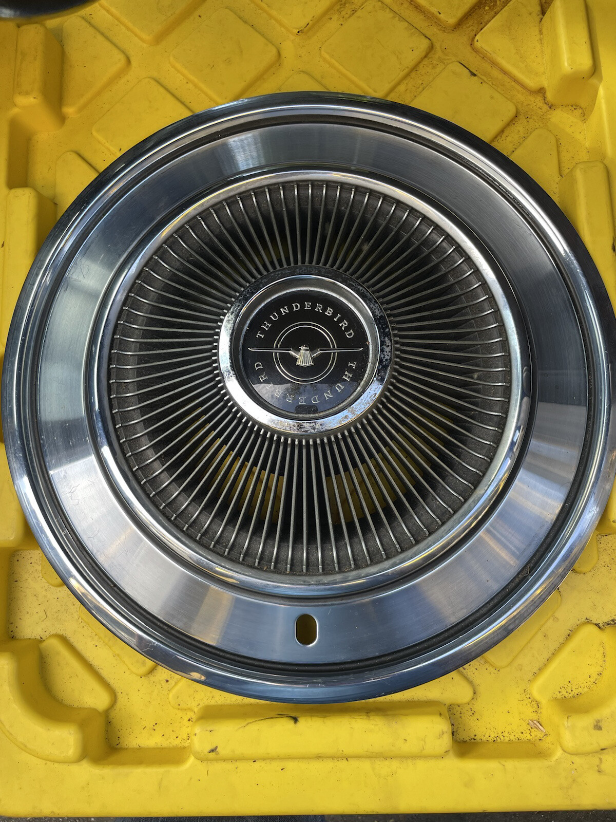 1973 Ford Thunderbird Hubcap Only 1 OEM 73 T Bird Hub Cap for sale