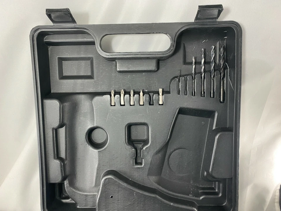 Taladro inalámbrico Brazos BR-166-0019 19,2 V 3/8" portabrocas sin llave en estuche con batería Foto 2 de 4