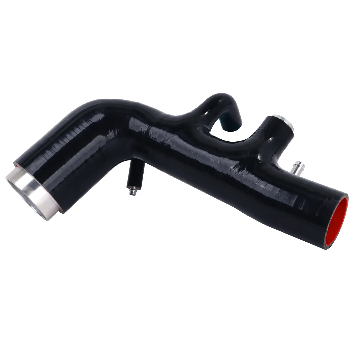 Silicone Induction Hose For Subaru Impreza WRX/STI GDB GDA GDF EJ20 EJ25 BLACK