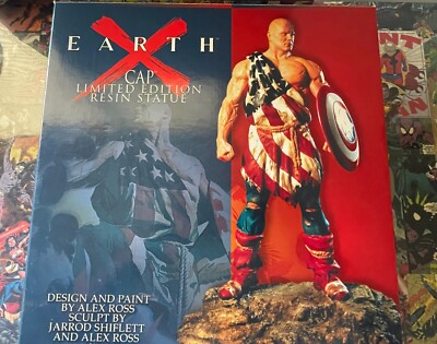 Earth X Captain America Limited Edition Resin Statue 295/1941