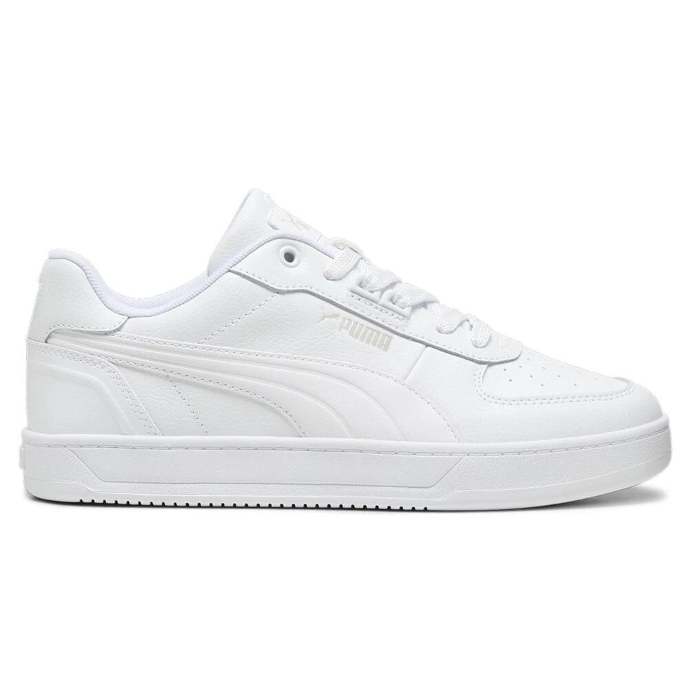 PUMA Caven 2.0 Lux Lace Up Mens White Sneakers Casual Shoes 39501602