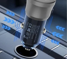 USB PD 30W Type-C Car Charger Fast Charge Adapter For iPhone 13 12 11 Pro Max