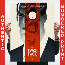 PCC Batman Animated Series TWO FACE Reg Poster Mondo Print Joker DC x 275 RARE