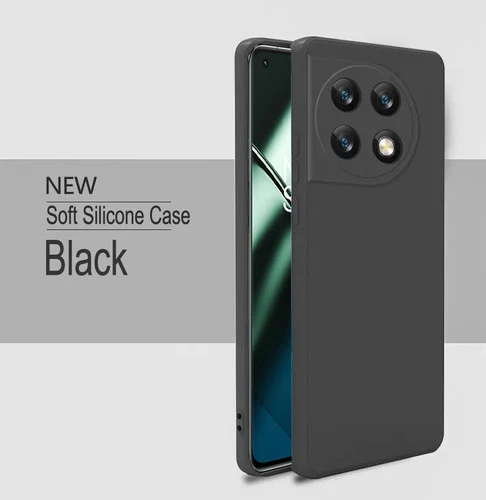 Shockproof Liquid Silicone Soft Case For OnePlus 11 10 9 8 Pro 10T 9R 10R Cover - Picture 4 of 19