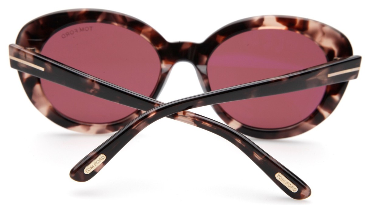 New TOM FORD Lily-02 TF1009 55Y Tortoise Sunglasses 55-19