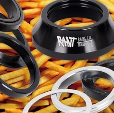RANT INTEGRATED BMX HEADSET HARO SUBROSA SHADOW GT KINK S&M CULT FIT BLACK NEW