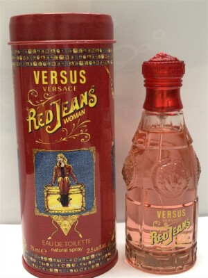 Red Jeans by Versus Versace 2.5 oz/75 ml Eau de Toilette Spray for Women 