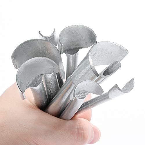8 Pieces Leather Tools Craft Half-Round Cutter Punch for Crafting Strap Belt, Wa - Picture 4 of 7