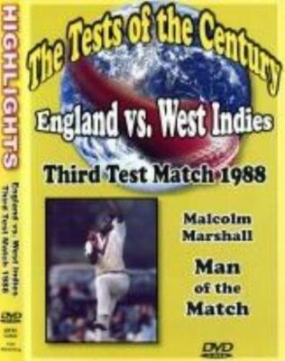 ENGLAND VS WEST INDIES THIRD CRICKET TEST MATCH 1988 127MINS (DIGITAL)