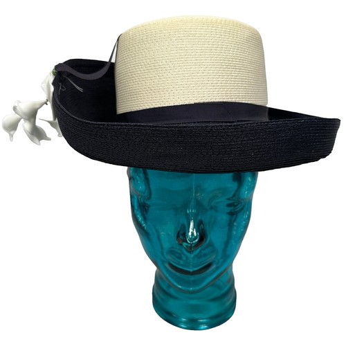 Gorgeous Vintage Dress / Church Hat by Ruth Kropveld For  display picture 3