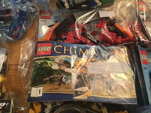 LEGO bundle Toy Story Super Heroes Chima Creator 7592 76011 incomplete - Picture 6 of 8