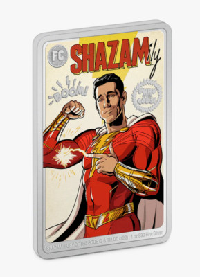 2022  Niue SHAZAM! Fury of the Gods 1oz .999 Silver Coin