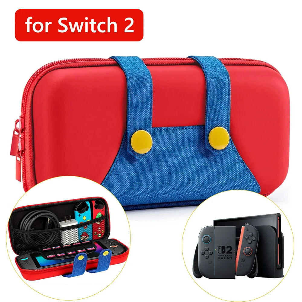 Carrying Case for Nintendo Switch Mario Shockproof Hard Shell