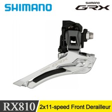 Shimano GRX FD-RX810 2x11-speed Front Derailleur Braze On for Gravel, Road Bike