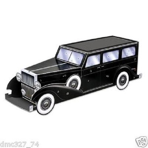 Roaring 20s Gangster Party Decoration Gangster Getaway Car