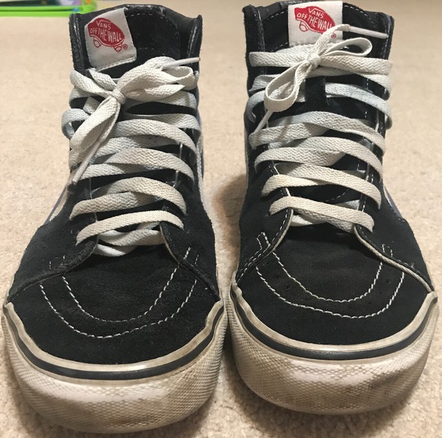 vans old skool sk8 hi navy