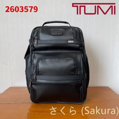 TUMI Alpha 3 Carbon Leder Rucksack outletpp