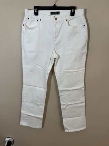 Ralph Lauren Jeans Co. LRL, White Stretch Denim Cl