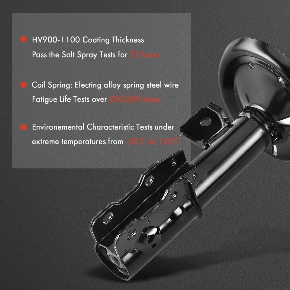 Amortiguador delantero izquierdo y derecho 2 piezas para Chevrolet Cobalt HHR Pontiac Pursuit Foto 4 de 4