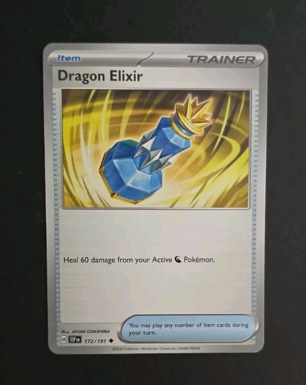 Dragon Elixir - Uncommon - Pokemon TCG Surging Sparks #172/191 | eBay