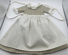 Dress  Apron Only American Girl Doll Felicity  96 Pleasant Co Work Gown