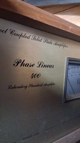 Phase Linear 400 Amplifier 