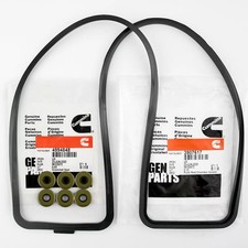 Tappet Cover Gasket W Grommet Seals Cummins For Dodge 5.9l 12v 1989-02 3284623 Tappet Cover Gasket W Grommet Seals Cummins For Dodge 5.9l 12v 1989-02 3284623