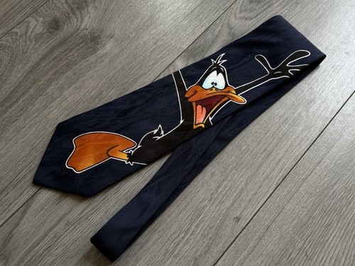 Looney Tunes • Vintage 1995 • Daffy Duck Neck Tie •