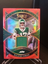 2024 Panini Select - Rookie Swatches Malachi Corley #RS-MCY Red Prizm (RC)