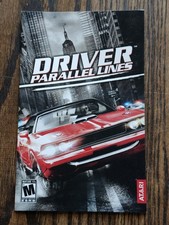 Driver: parallel Lines - Sony Playstation 2 PS2 - Instruction Manual Only