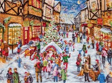 Letistitch LETI 909, Christmas Eve, cross stitch kit, new