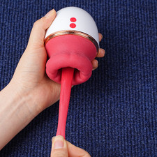 Licking Vibrator Clit Sucker Dildo Suction G-Spot Massager Sex Toys for Women