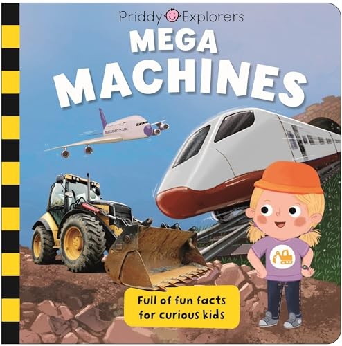 Roger Priddy - Priddy Explorers Mega Machines - Board Book - G245Z-image