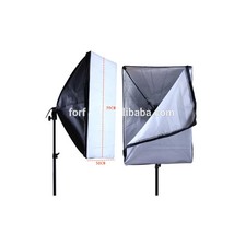 Softbox Lighting Kit 2 Pack 50x70cm Soft Box with 2m Light Stands Photo Studio