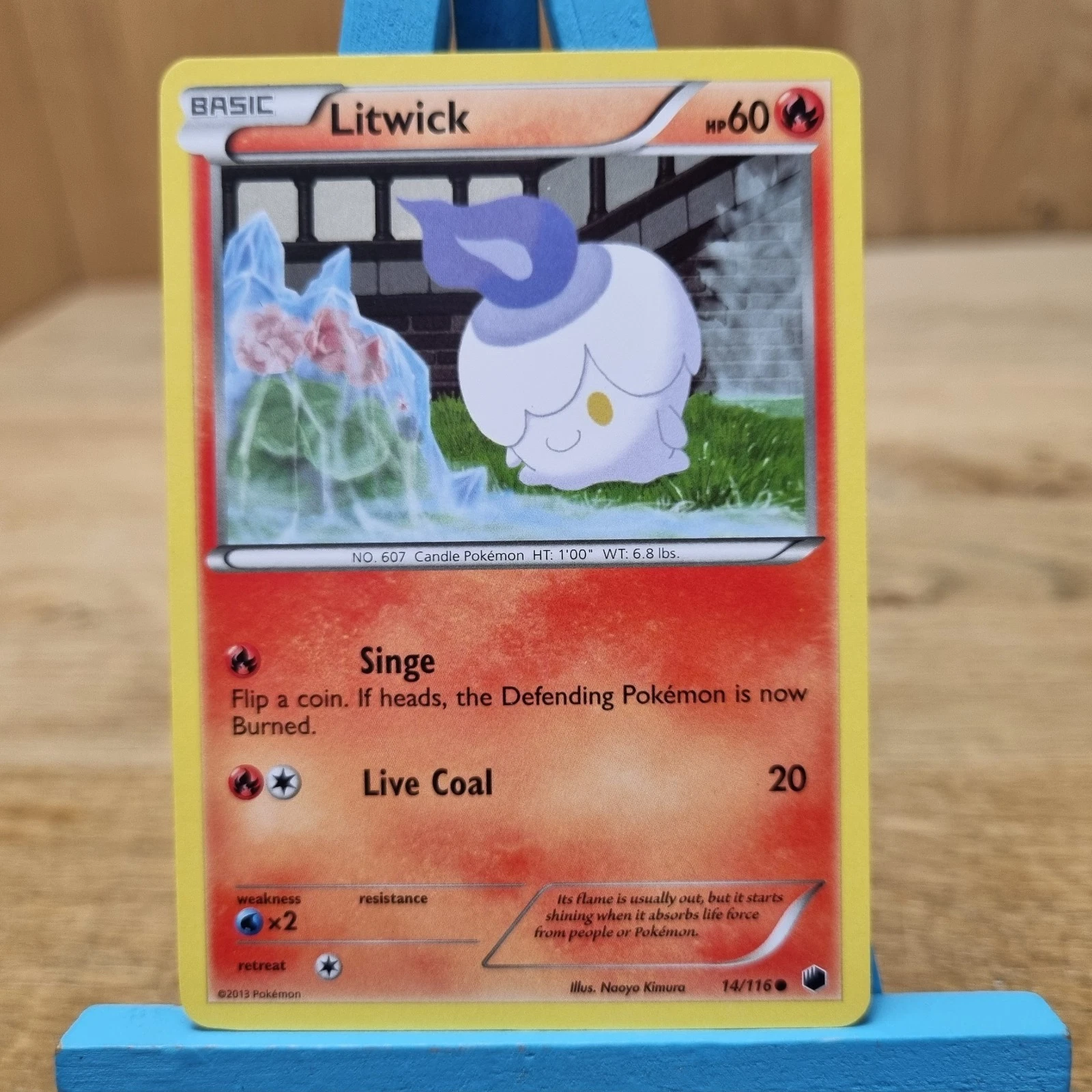 Litwick 14/116 Black & White Plasma Freeze Pokemon Card