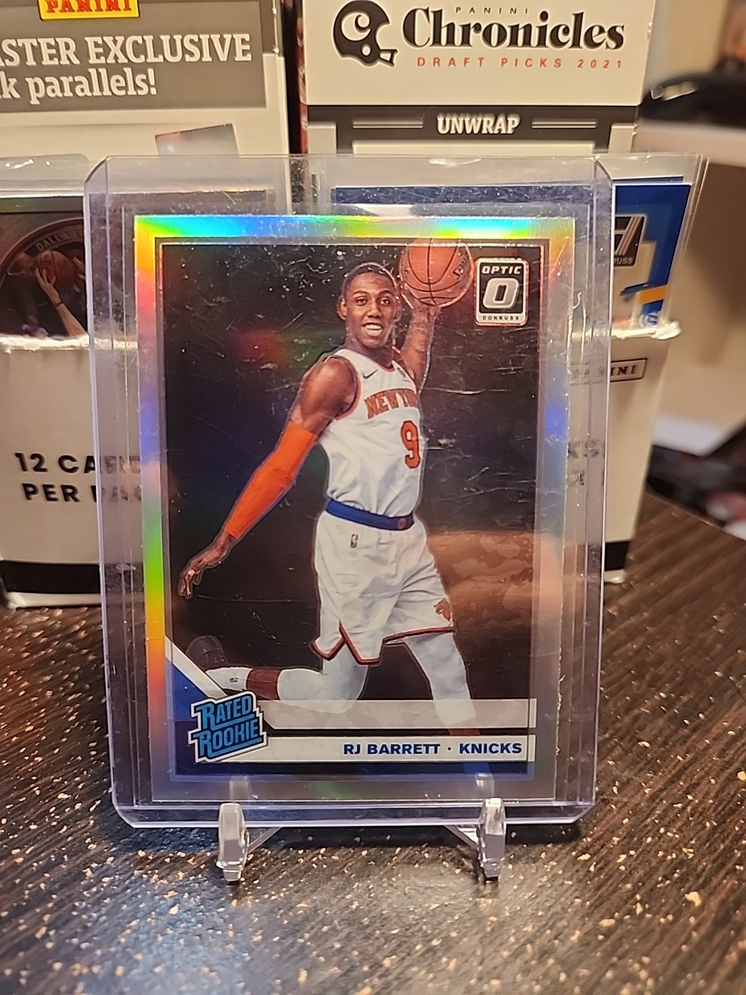 2019-20 Panini Donruss Optic - Rated Rookie RJ Barrett #178 Holo Prizm (RC)