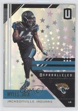 2018 Panini Unparalleled Astral 15/200 Myles Jack #91 0q3