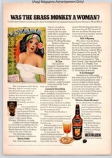 Heublein Brass Monkey Cocktail Legend Macau Mystery Vintage 1972 Advertisement