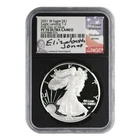202- W American Silver Eagle NGC PF-70 ULTRA CAMEO T-2 First Day of Issue
