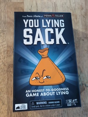 You Lying Sack Game Penn & Teller An Honest-To-Goodness Game About Lying 2022