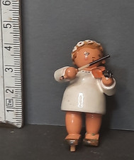 Margerites Anioł muzyczny Rudawy Drewno ręcznie malowane - dla hobbystów