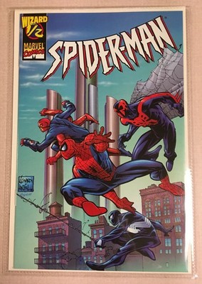 Spider-Man Wizard 1/2 (1998) 1st prnt limited exclusive Wizard send-away COA NM+