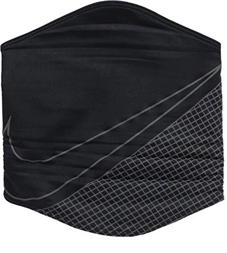Nike Unisex's 360 Therma-FIT Neck Warmer Black/Silver L/XL N1001728082