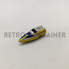 Vintage GALOOB MICRO MACHINES - Flat Bed Semi Truck Speedboat Transport