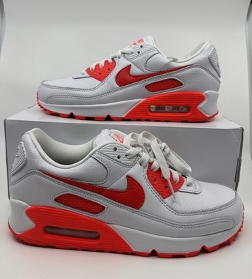 NEW Nike Air Max 90 By You HQ3691 900 Red Gold Leather Men Size 11 s-l400.jpg main image 2