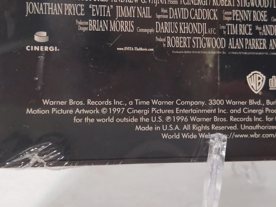 SEALED! Madonna Don’t Cry For Me Argentina USA Maxi Single! Remixes! Evita - Image 3 of 4