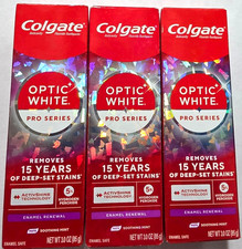 3xColgate Optic White Pro Series 5%Hydrogen P...